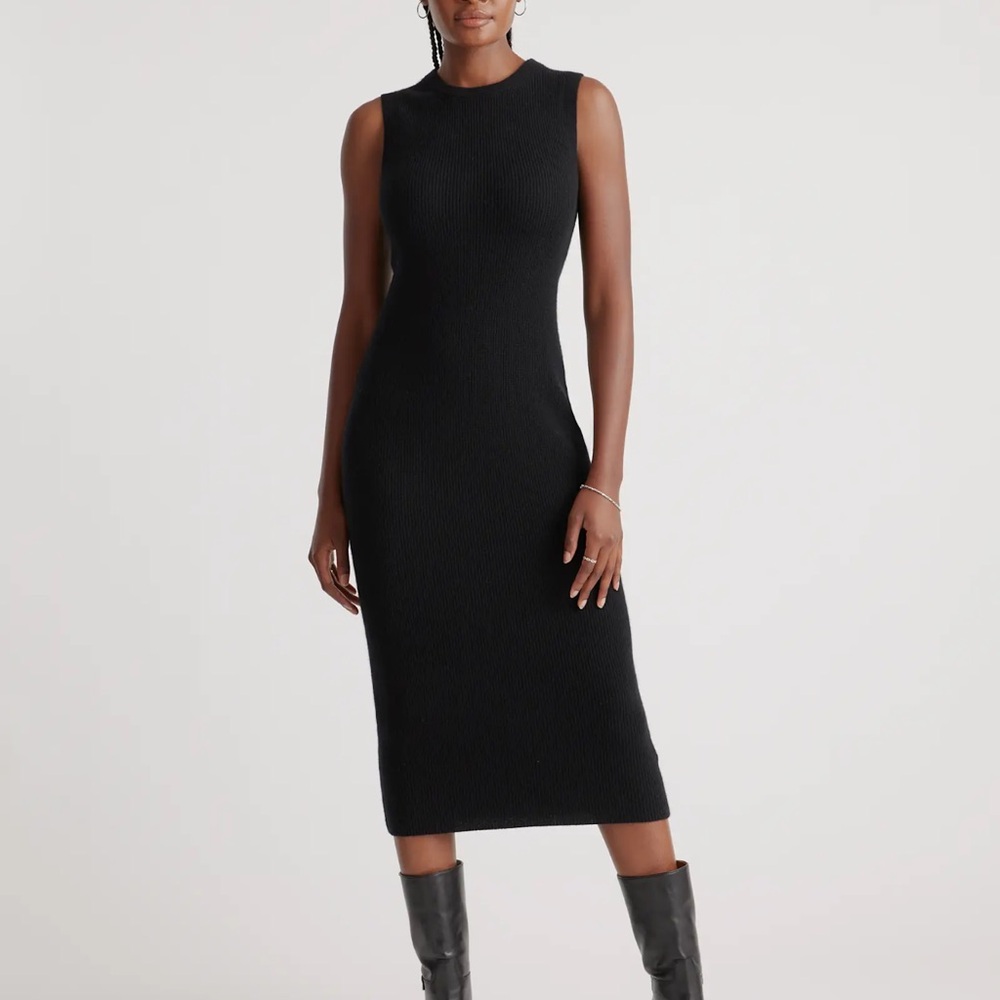 Mongolian Cashmere Sweater Dress